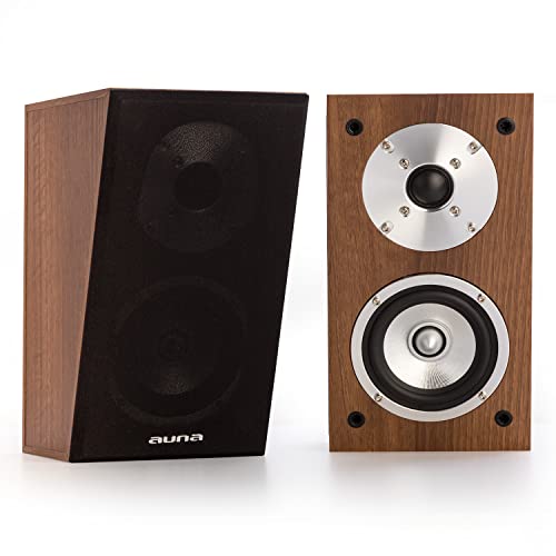 auna-two-hi-fi-lautsprecher-boxen-paar-passiv-100w-mit-60w-rms-subwoofer-schwarz image 7