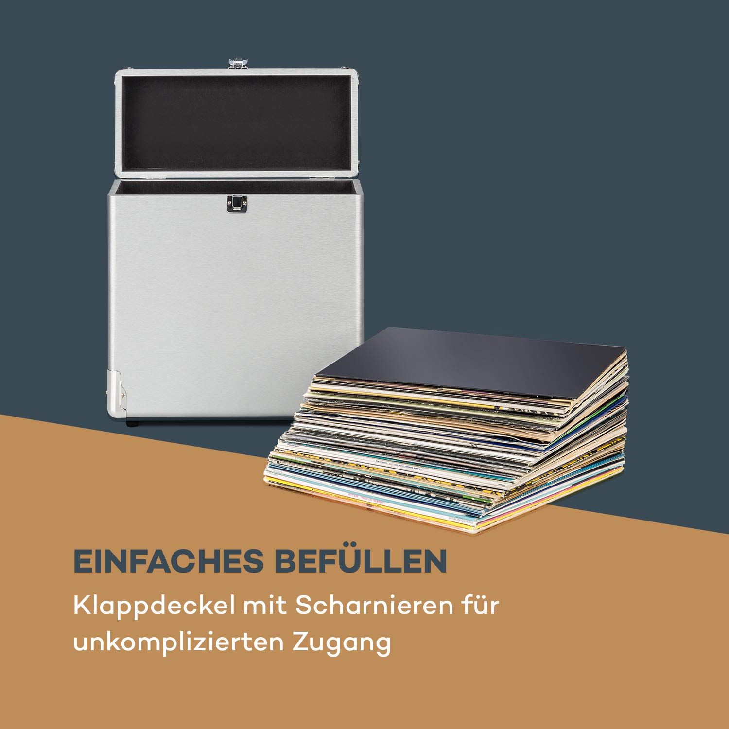 auna-vinylbox-schallplattenkoffer-f-r-30x-12-lps-aluminium-silber image 7
