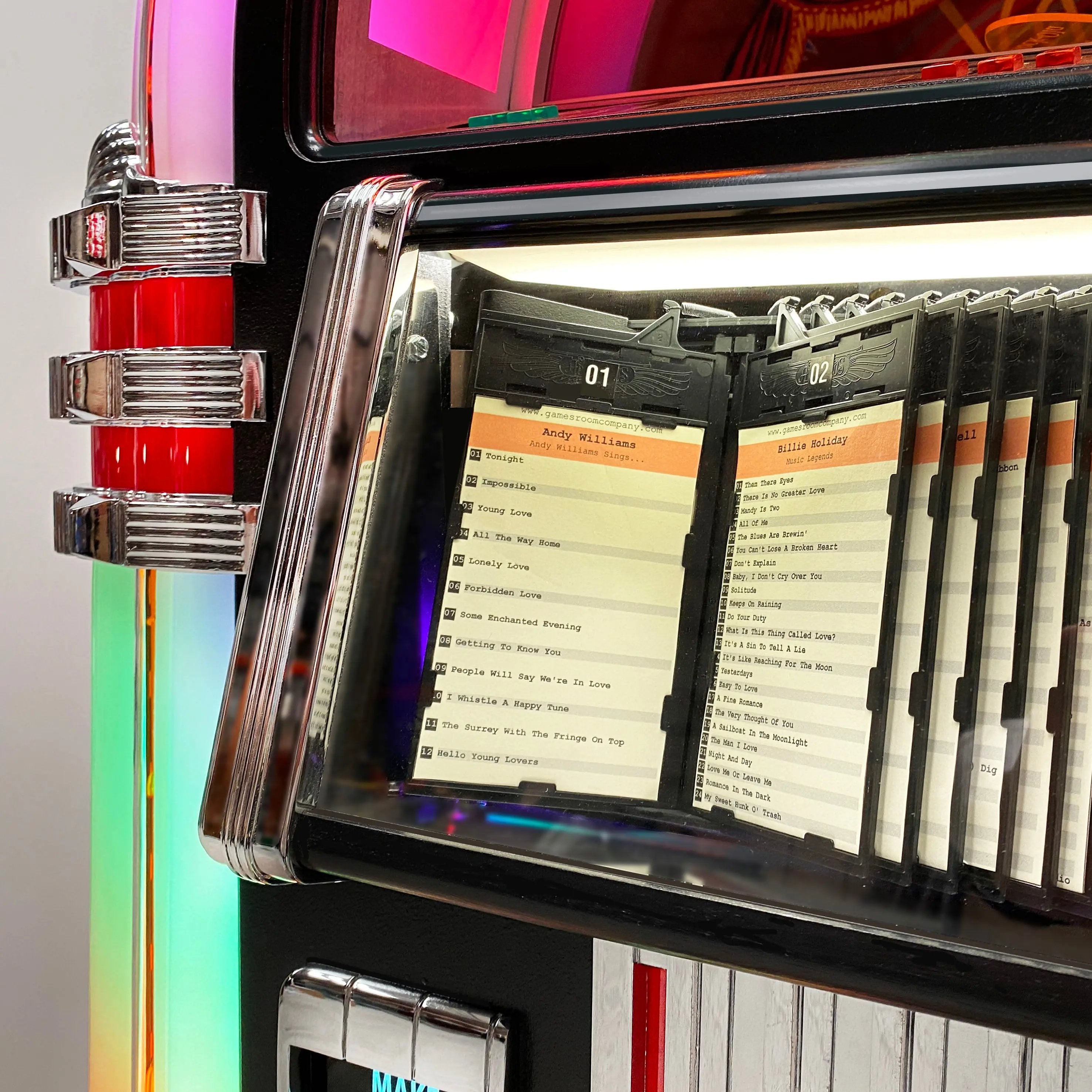 rock-ola-bubbler-cd-jukebox-cd-8-gloss-black-musikbox image 5