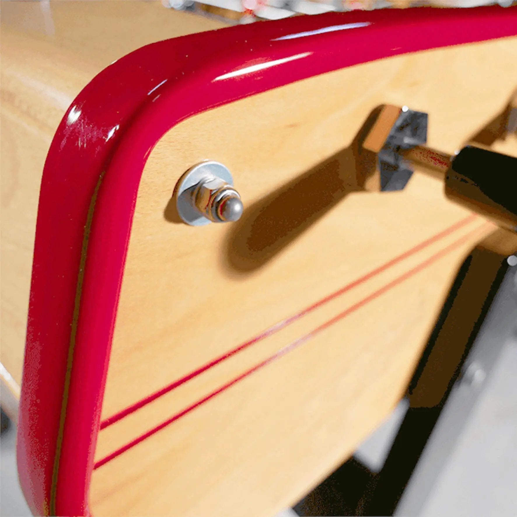 rock-ola-authentic-tischfussball-tischkicker-eiche-foosball-table image 4