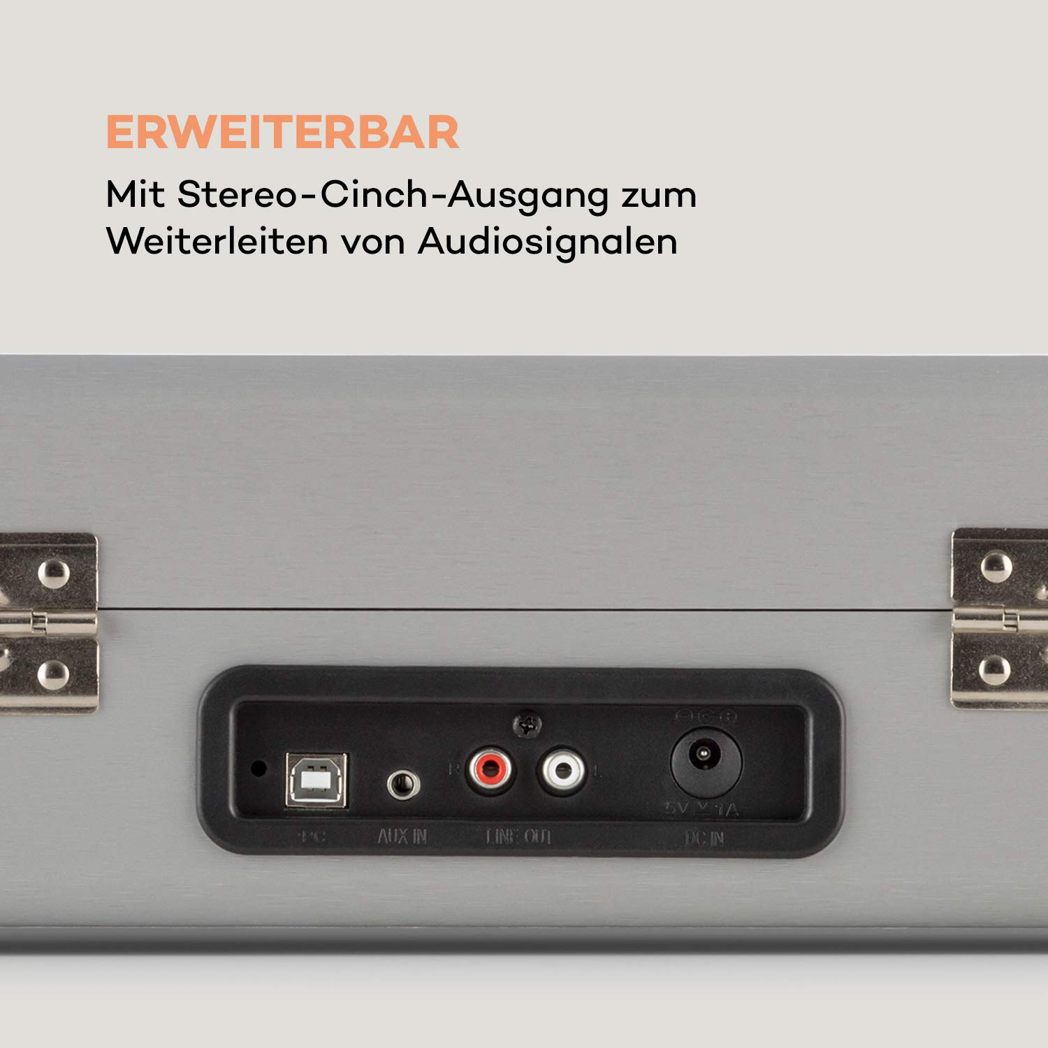 auna-peggy-sue-schallplattenspieler-mit-lautsprecher-silber image 5