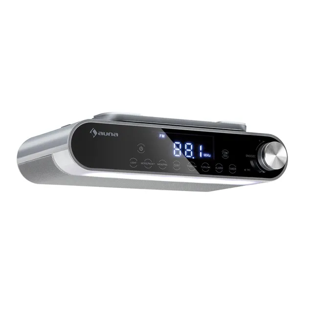 auna-kr-130-unterbau-k-chenradio-ukw-bluetooth-silber image 1