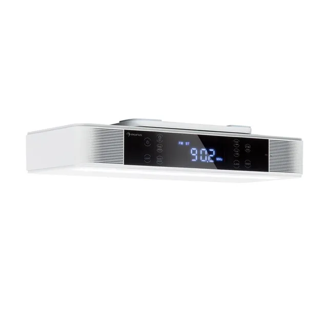 auna-kr-140-k-chenradio-unterbau-radio-mit-bluetooth-und-led-licht-wei image 1