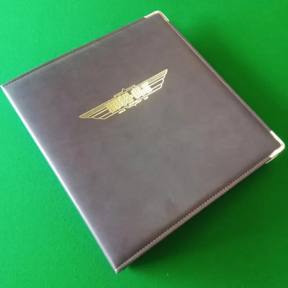 rock-ola-cd-binder-organizer-braun-58089-1a-titelverzeichnis-f-r-bubbler image 1