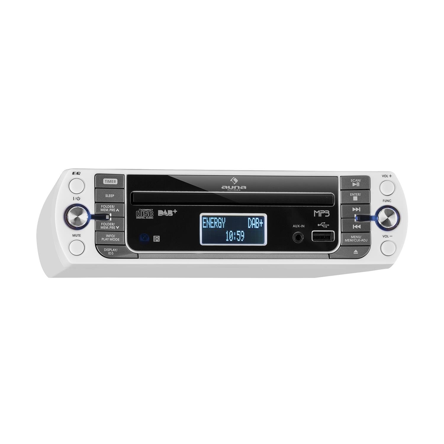 auna-kr-400-cd-unterbau-k-chenradio-dab-fm-mit-cd-bluetooth-usb-antikwei image 1