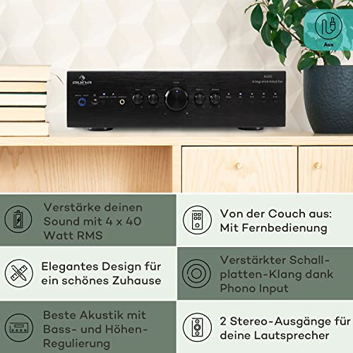 auna-av2-cd708-hifi-stereo-verst-rker-mit-5-cinch-eing-ngen-und-3-band-eq image 7