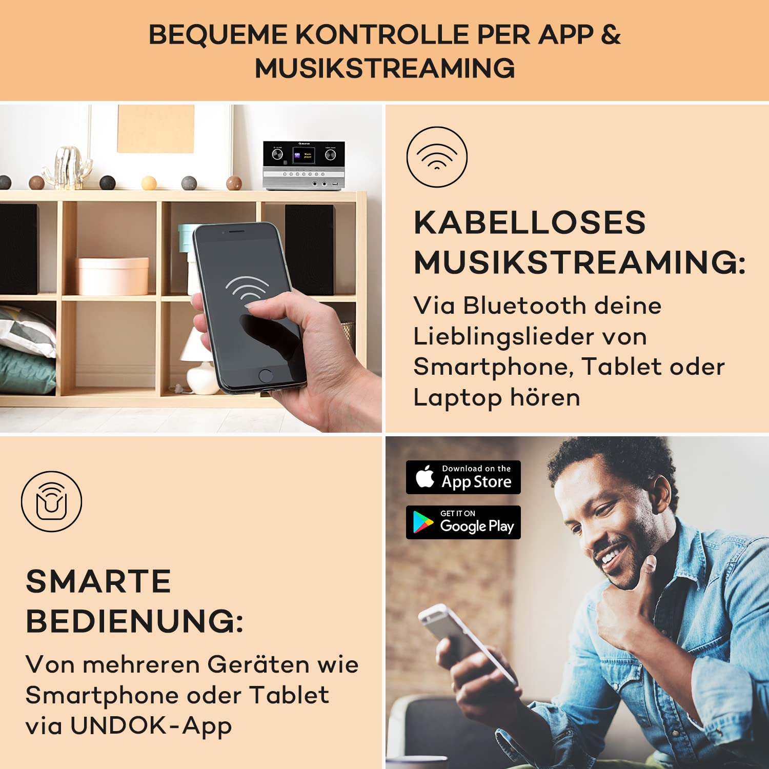 auna-connect-stereoanlage-kompaktanlage-mit-cd-dab-bluetooth image 5