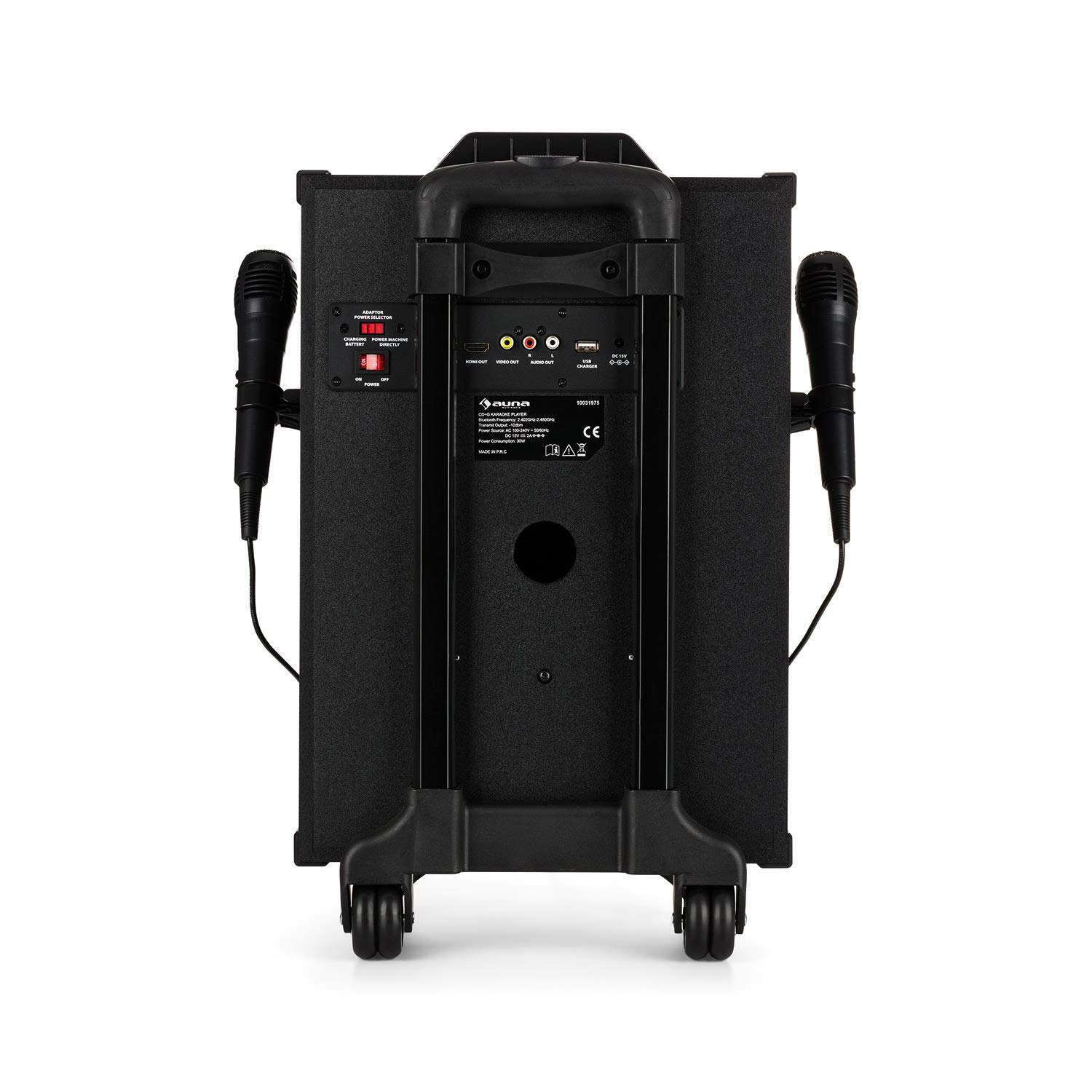 auna-disgo-box-360-party-bt-mobile-pa-soundanlage-350-watt-mit-mikrofon-schwarz image 5