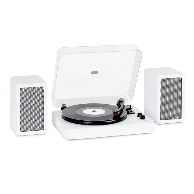 auna-tt-play-se-bluetooth-plattenspieler-mit-lautsprechern-wei-33-45-78-u-min image 1