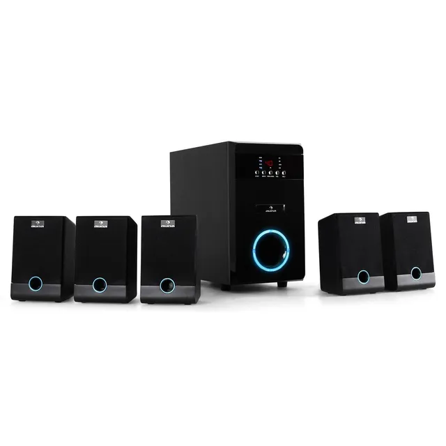 auna-5-1-jw-5-1-surround-sound-system-heimkinosystem-schwarz image 1