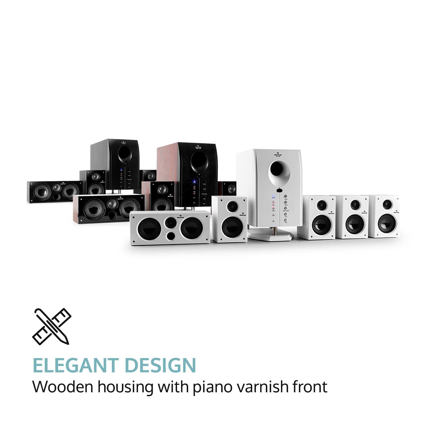 auna-areal-525-5-1-heimkino-soundsystem-mit-subwoofer-125-watt-wei image 3