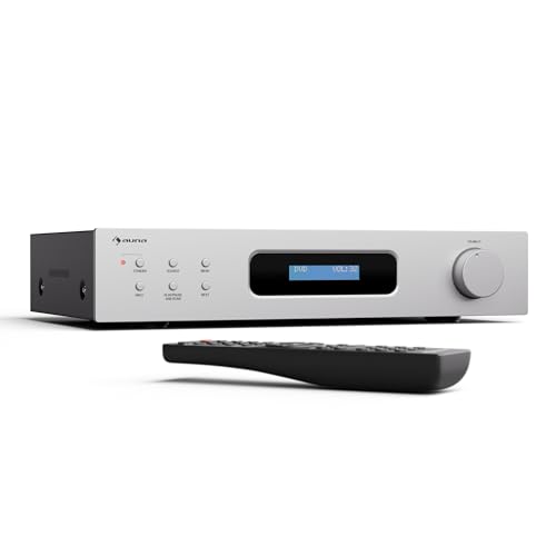 auna-art22-hifi-stereo-verst-rker-mit-bluetooth-dab-2x60w-wei-silber image 8