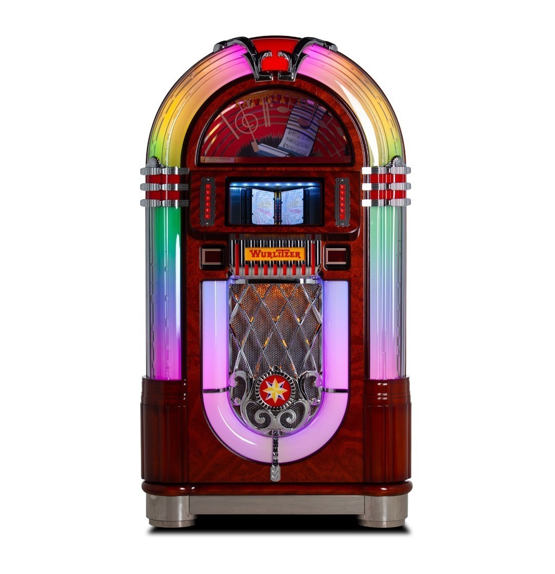 sound-leisure-wurlitzer-1015-tribute-vinyl-jukebox-10-x-lp image 2