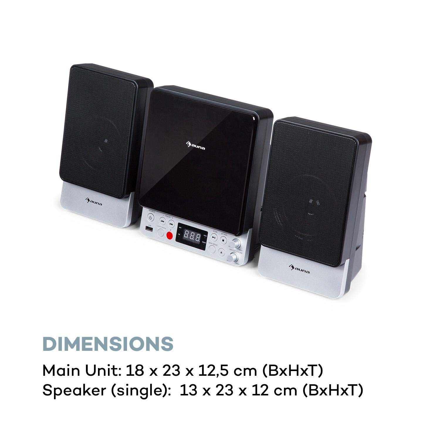 auna-microstar-sing-microsystem-vertikalanlage-karaoke-cd-bluetooth-schwarz image 8