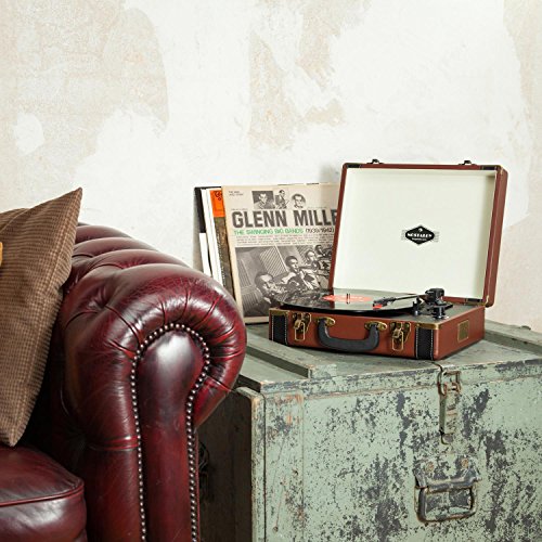 auna-jerry-lee-record-collector-set-schallplattenspieler-plattenkoffer-f-r-30-lp image 8