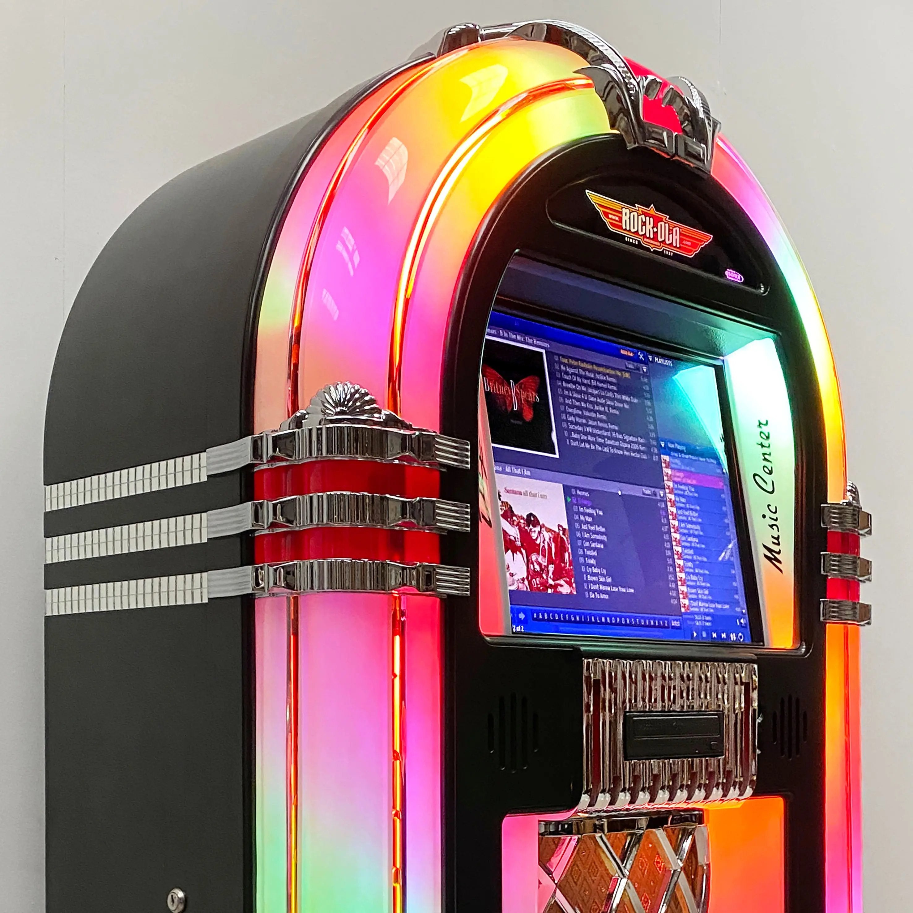 rock-ola-bubbler-qb-8-digital-music-center-jukebox-schwarz image 2
