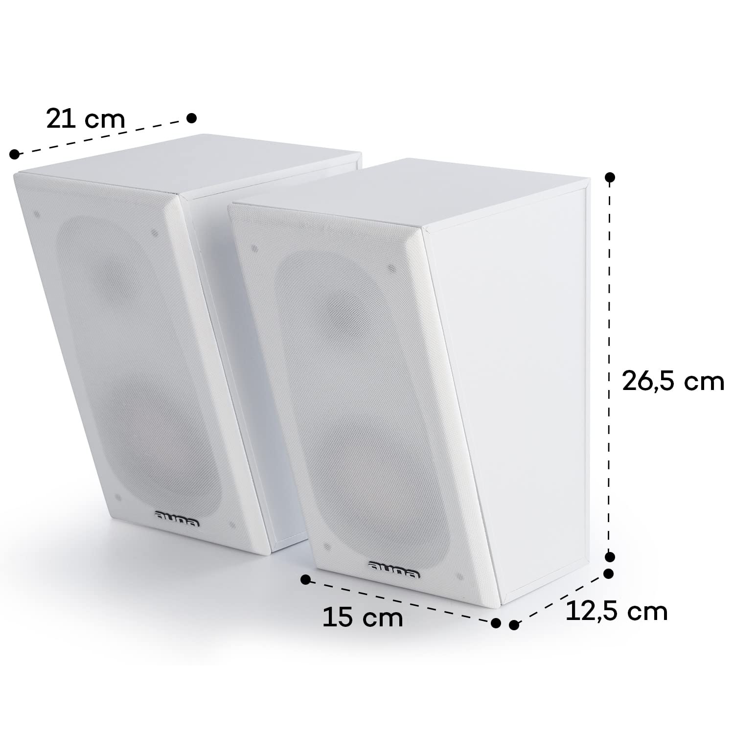 auna-two-hi-fi-lautsprecher-boxen-paar-passiv-100w-mit-60w-rms-subwoofer-holz-de image 7
