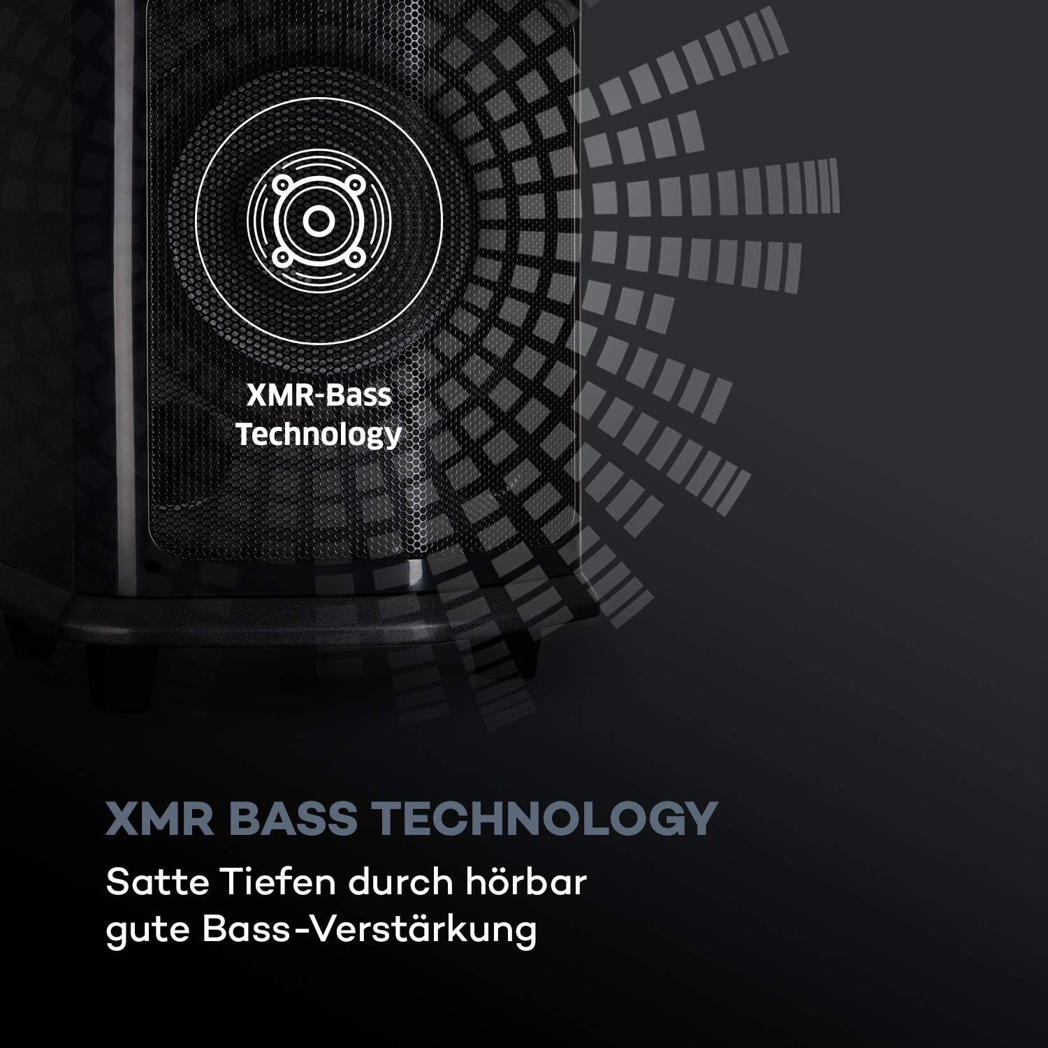auna-clubmaster-8000-party-lautsprecher-mit-bluetooth-und-120-watt-max-schwarz image 5