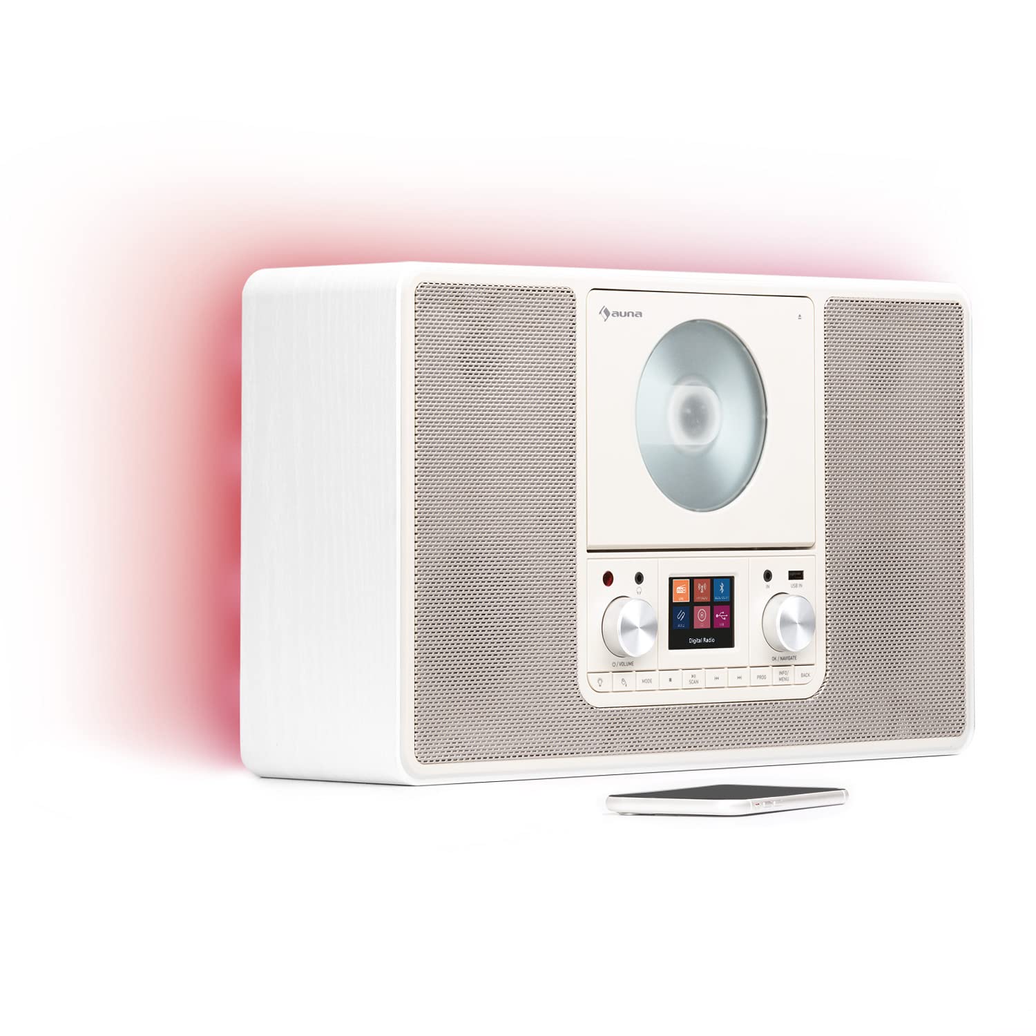 auna-scala-vcd-wand-k-chenradio-mit-cd-player-dab-fm-und-bluetooth image 1