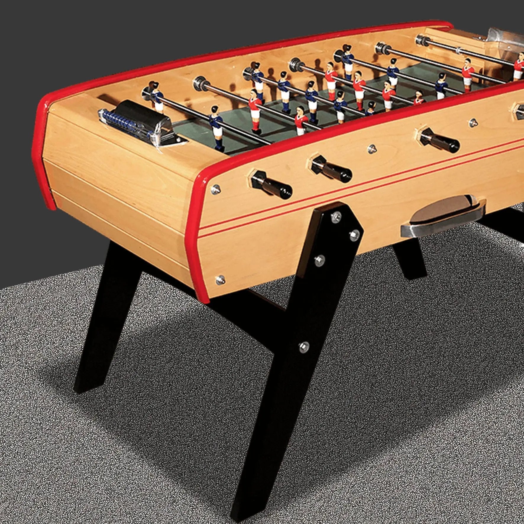 rock-ola-authentic-tischfussball-tischkicker-eiche-foosball-table image 3