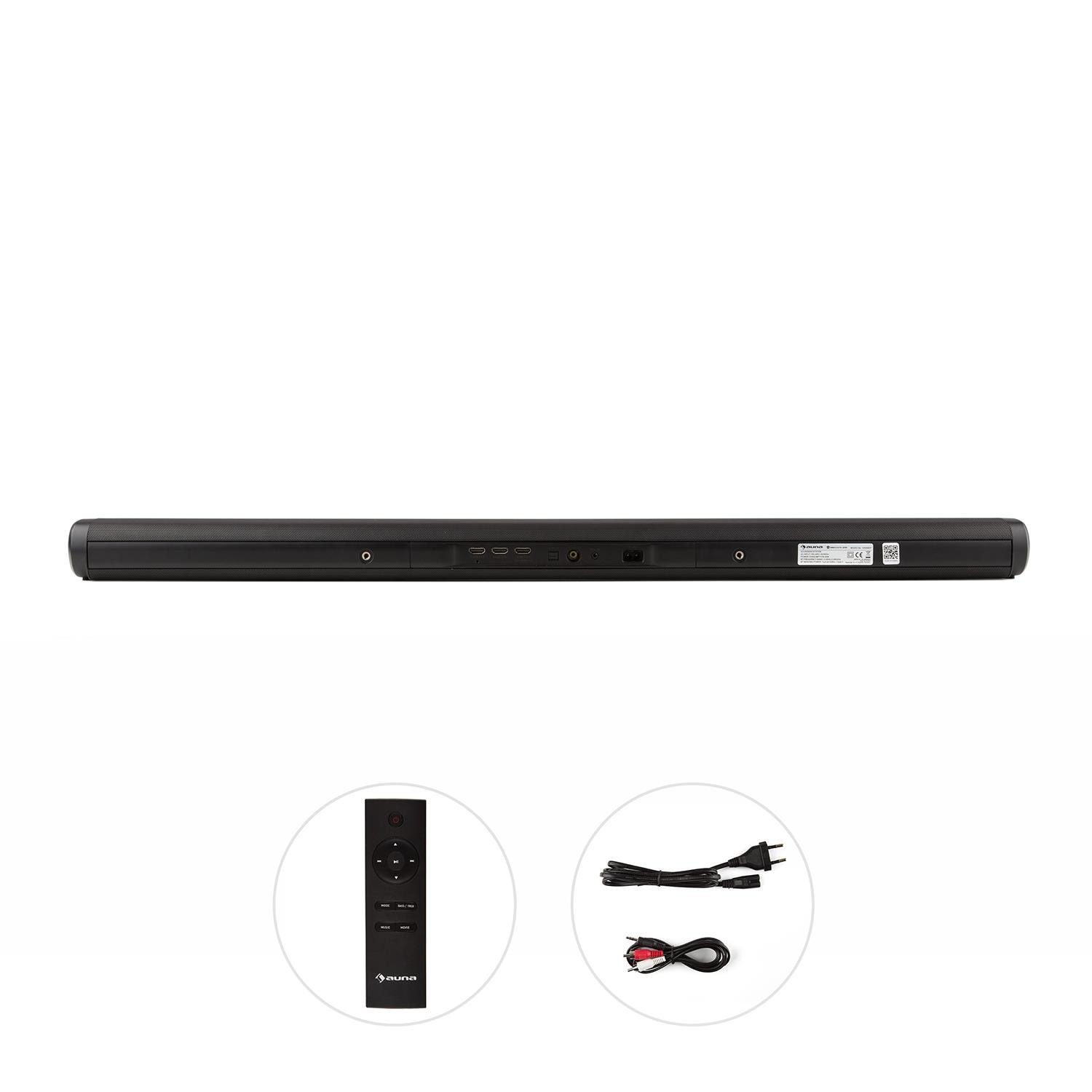 auna-areal-bar-360-soundbar-bluetooth-soundbar-mit-hdmi-arc-usb-und-aux-schwarz image 4