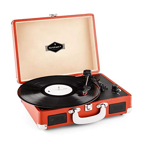 auna-peggy-sue-koffer-plattenspieler-mit-usb-und-stereo-lautsprecher-dunkelorang image 6