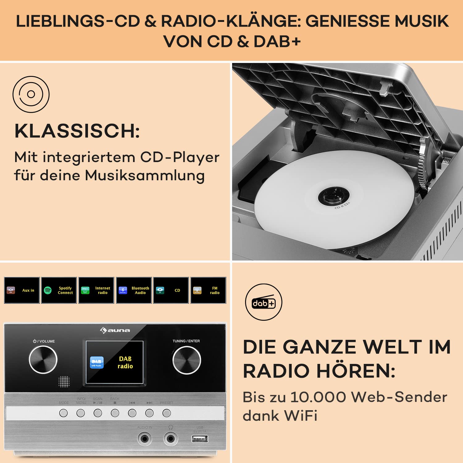 auna-connect-stereoanlage-kompaktanlage-mit-cd-dab-bluetooth image 4