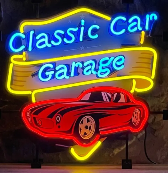 sound-leisure-classic-car-garage-neon-schild-f-r-bar-und-lounge image 1