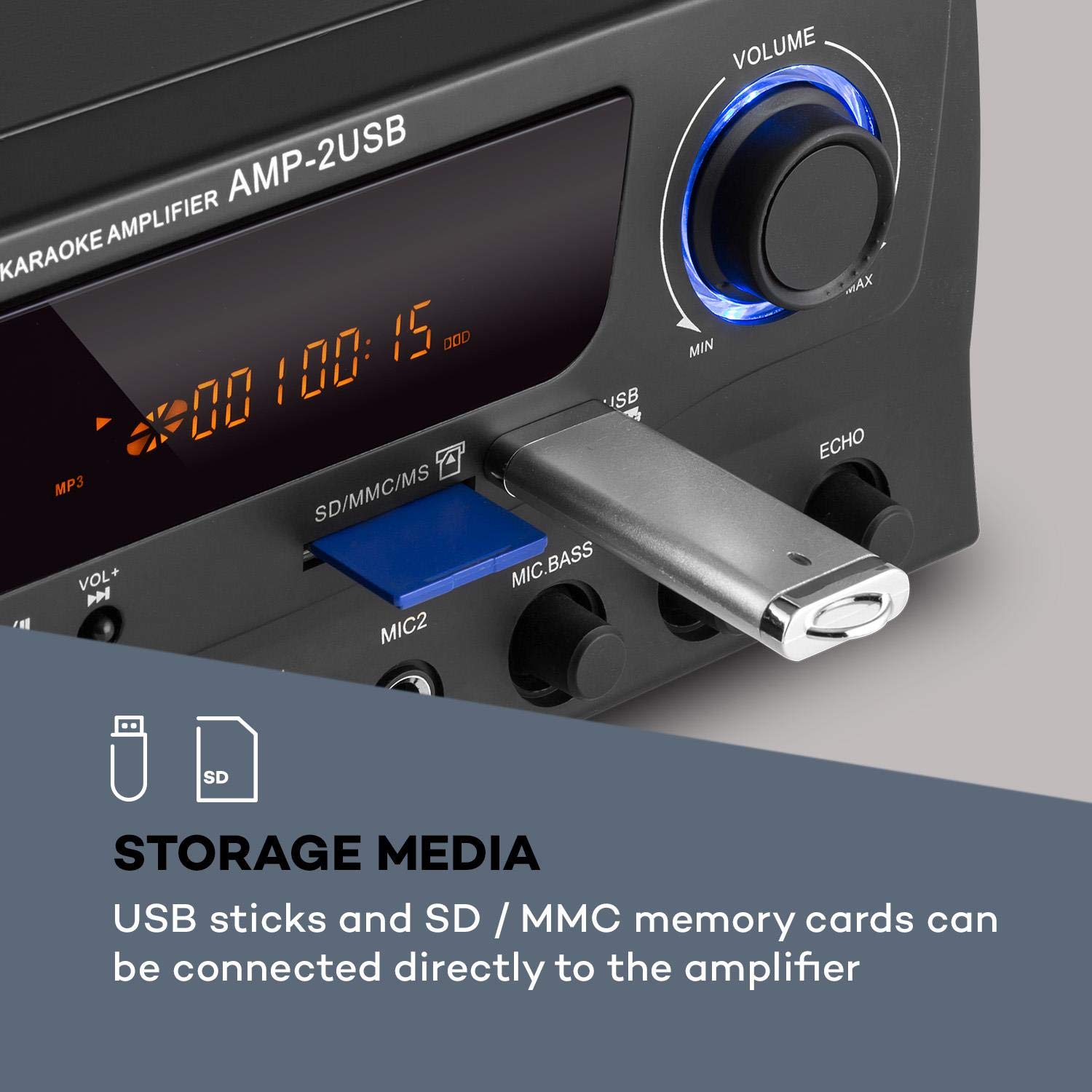 auna-amp-2-bt-hifi-verst-rker-2x50w-rms-bluetooth-usb-schwarz image 6