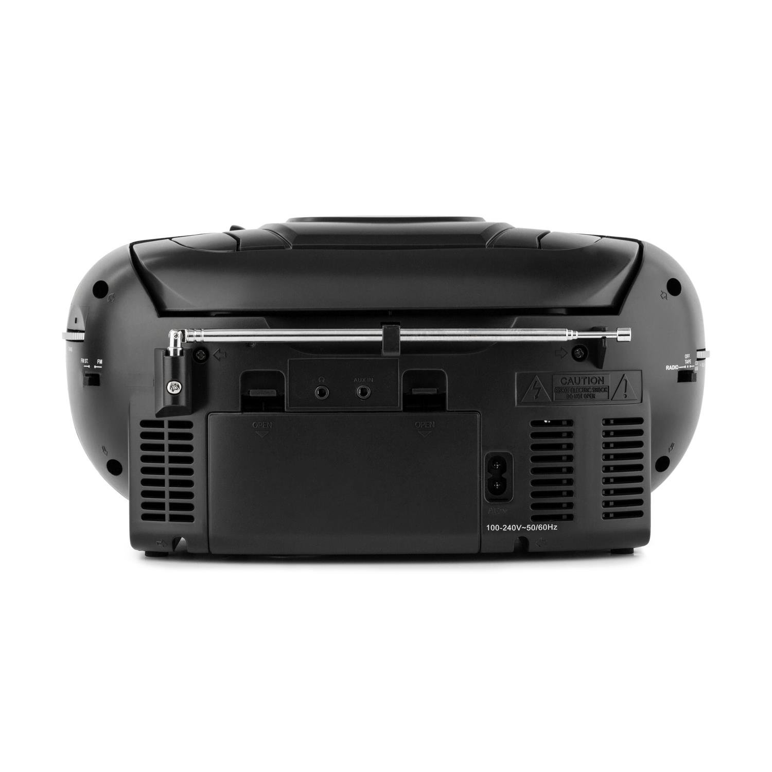 auna-boomboy-boombox-mit-cd-kassette-ukw-radio-und-usb-schwarz image 5