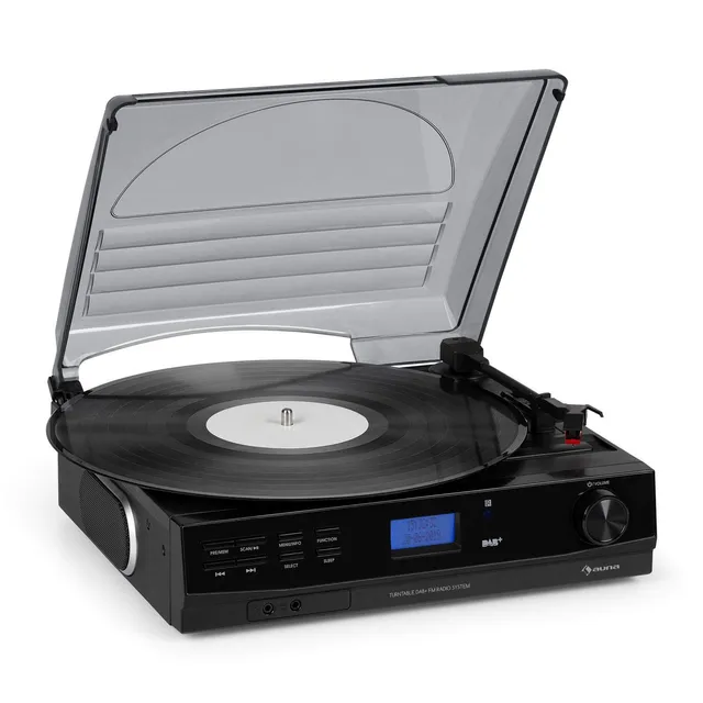 auna-tt-186-dab-plattenspieler-mit-dab-fm-bluetooth-und-lautsprechern image 1