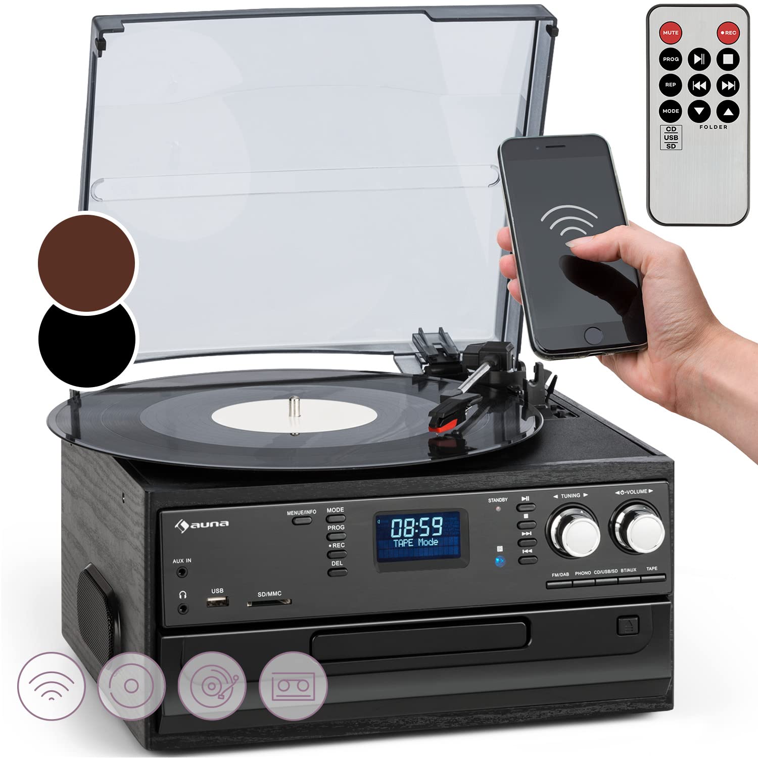 auna-plattenspieler-mit-lautsprecher-cd-usb-dab-radio-und-bluetooth-im-retro-des image 7