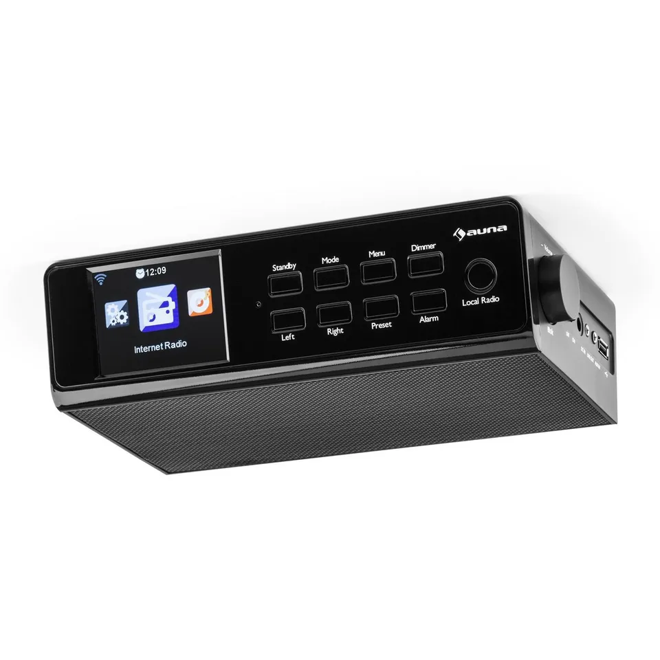 auna-kr-190-k-chenradio-unterbau-internetradio-wifi-schwarz image 1