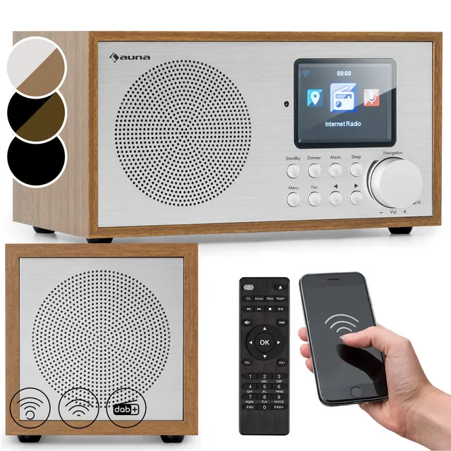 auna-tragbares-internetradio-dab-dab-fm-mit-bluetooth-und-stereo-lautsprecher image 1