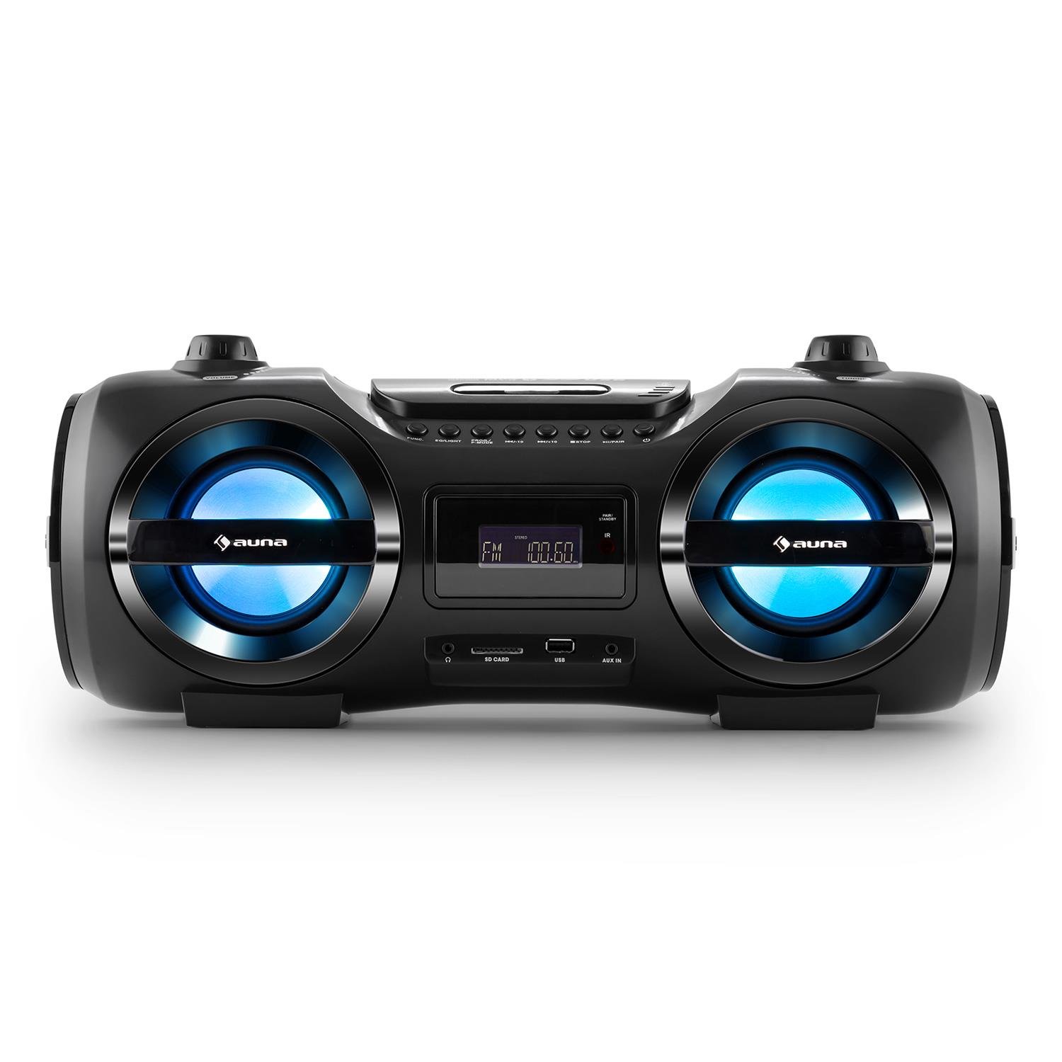 auna-soundblaster-m-mobile-cd-boombox-mit-bluetooth-usb-sd-und-akku-schwarz image 4