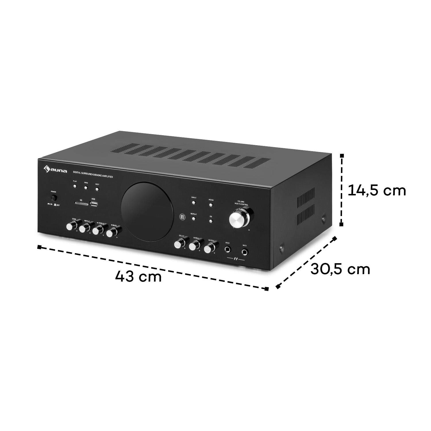 auna-amp-218-bt-5-1-verst-rker-schwarz-stereo-hifi-verst-rker-43x14-5x30-5cm image 8