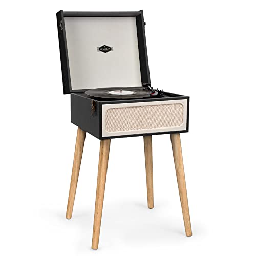 auna-plattenspieler-retro-mit-lautsprecher-cd-player-bluetooth-und-usb-vinyl-pla image 7