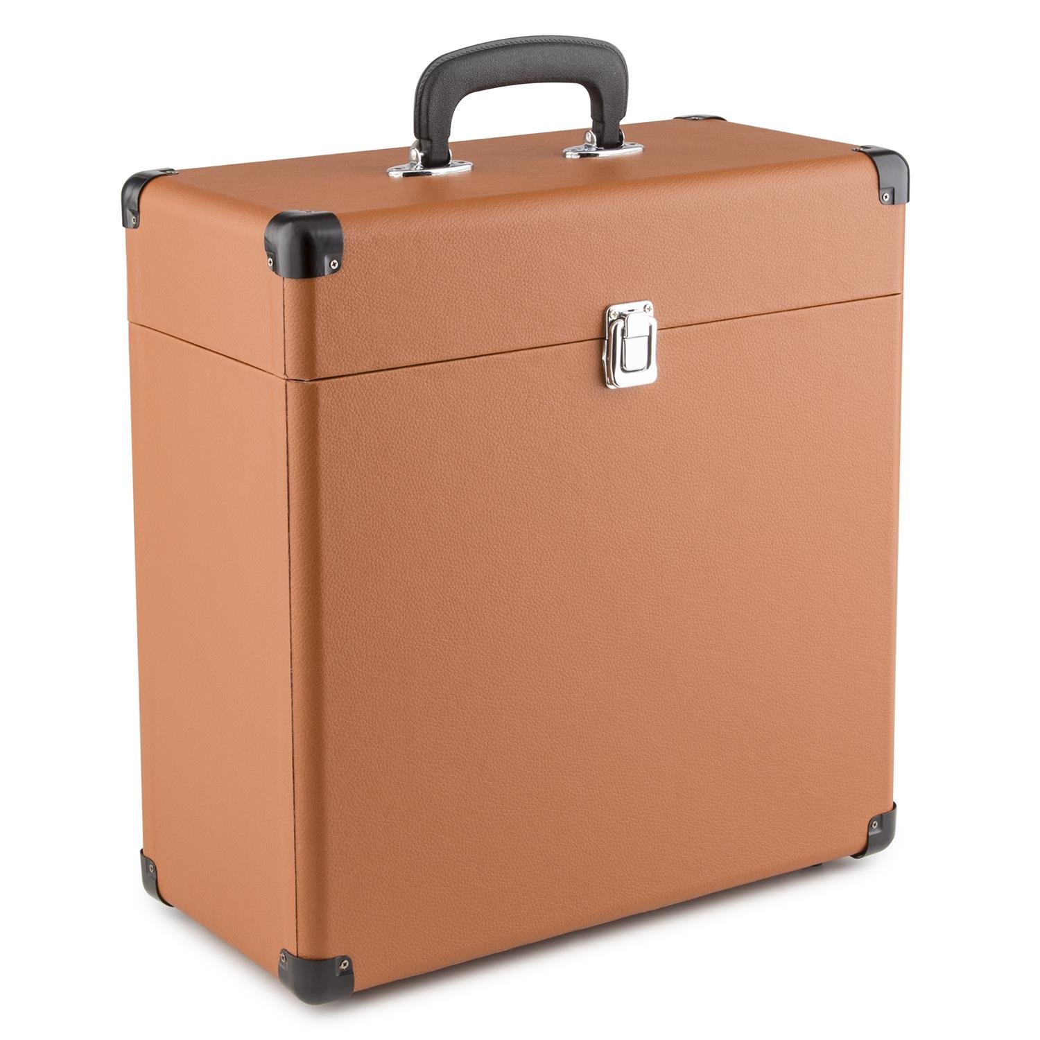 auna-tts6-br-schallplattenkoffer-f-r-30-lp-recordbox-braun image 2