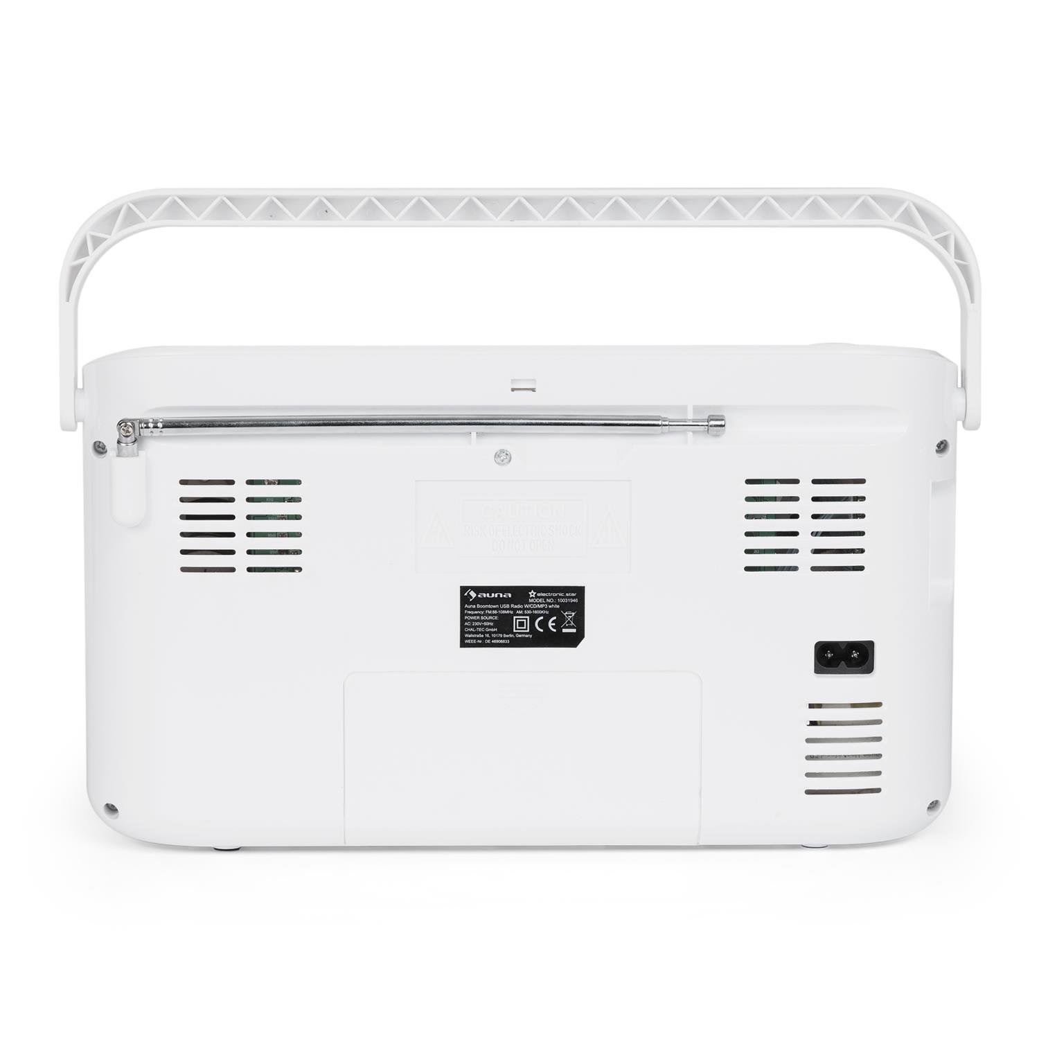 auna-boomtown-cd-radio-boombox-mit-cd-ukw-und-usb-wei image 2