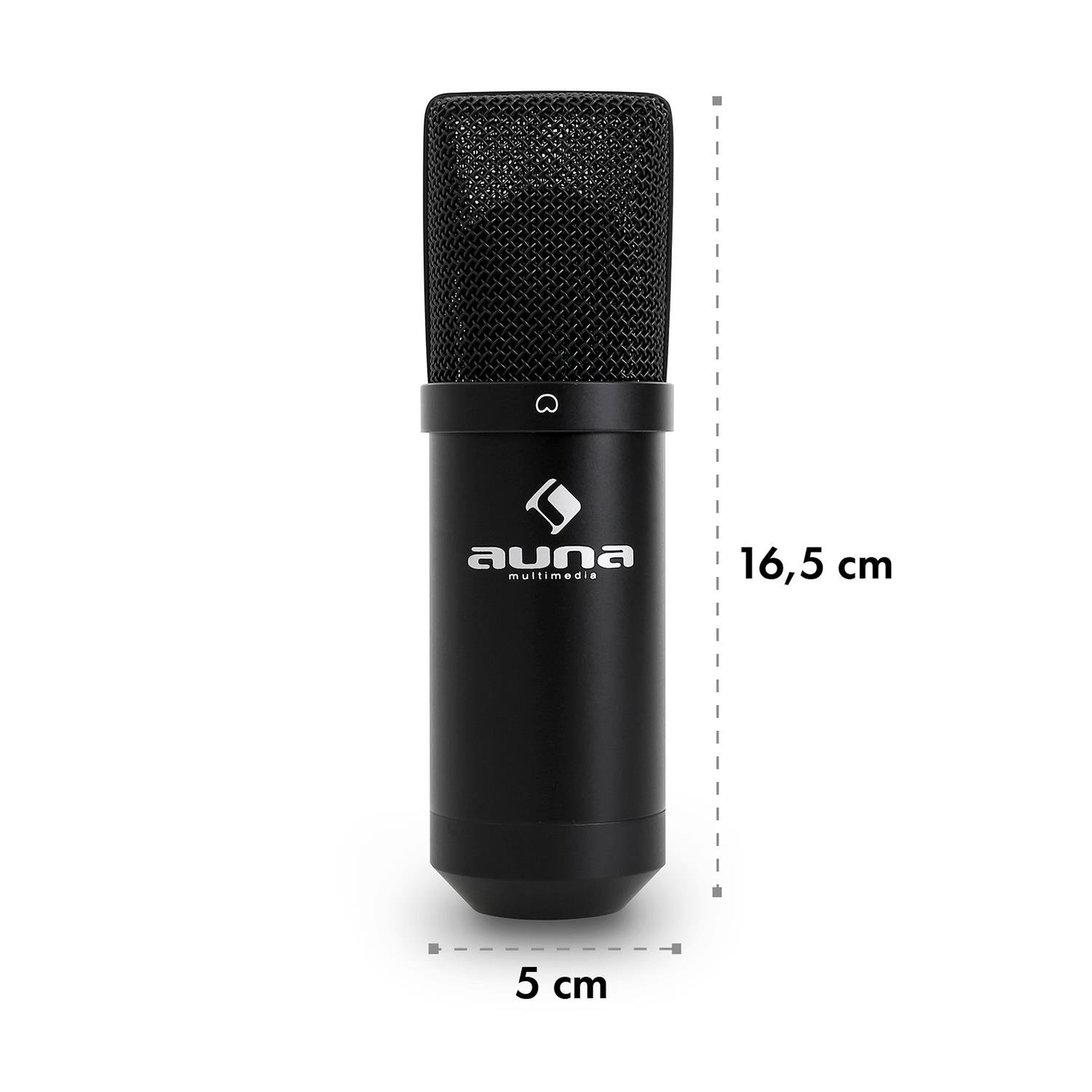 auna-pro-mic-900b-usb-kondensator-mikrofon-schwarz image 8