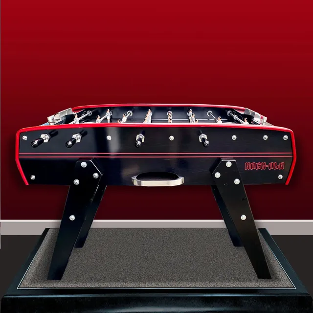 rock-ola-authentic-foosball-table-kickertisch-schwarz-rot image 1