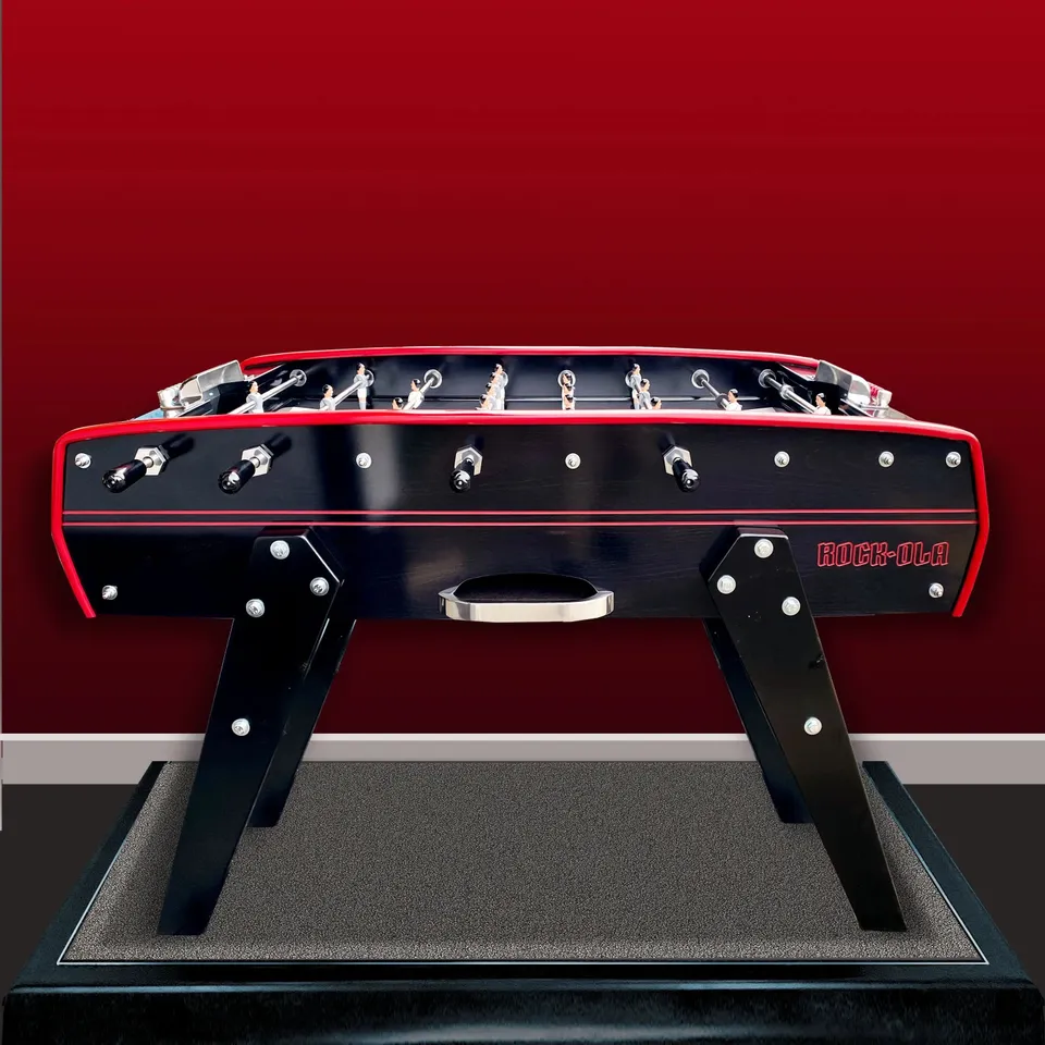 rock-ola-authentic-foosball-table-kickertisch-schwarz-rot image 1