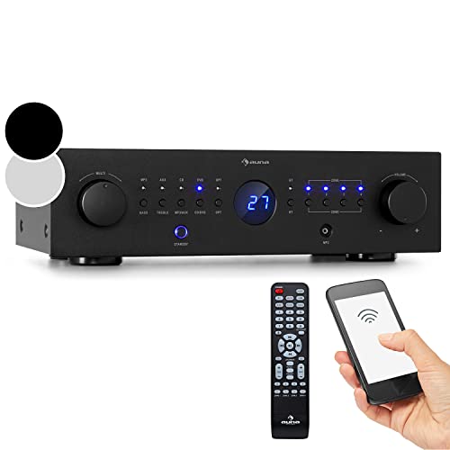 auna-4-kanal-hifi-stereo-mini-verst-rker-mit-bass-und-treble-regler-aux-und-fern image 8