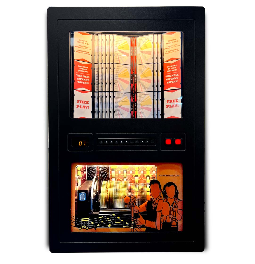 sound-leisure-remix-50-cd-wallbox-mit-m-nzmechanik-wand-jukebox image 1