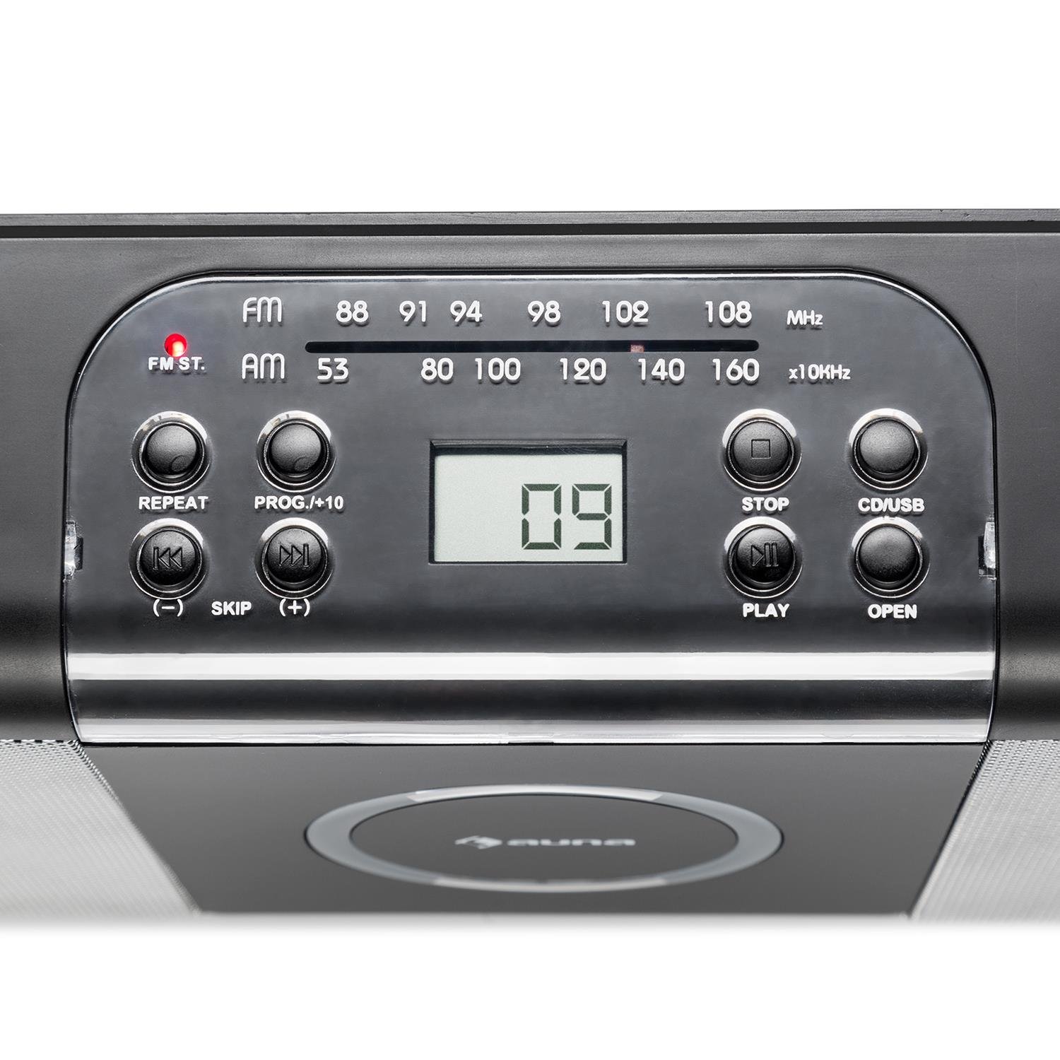 auna-boomtown-boombox-stereoanlage-mit-cd-radio-usb-schwarz image 5