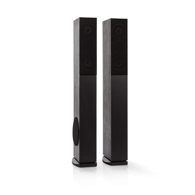 auna-line-4707-standlautsprecher-paar-4-wege-960-watt-schwarz image 1