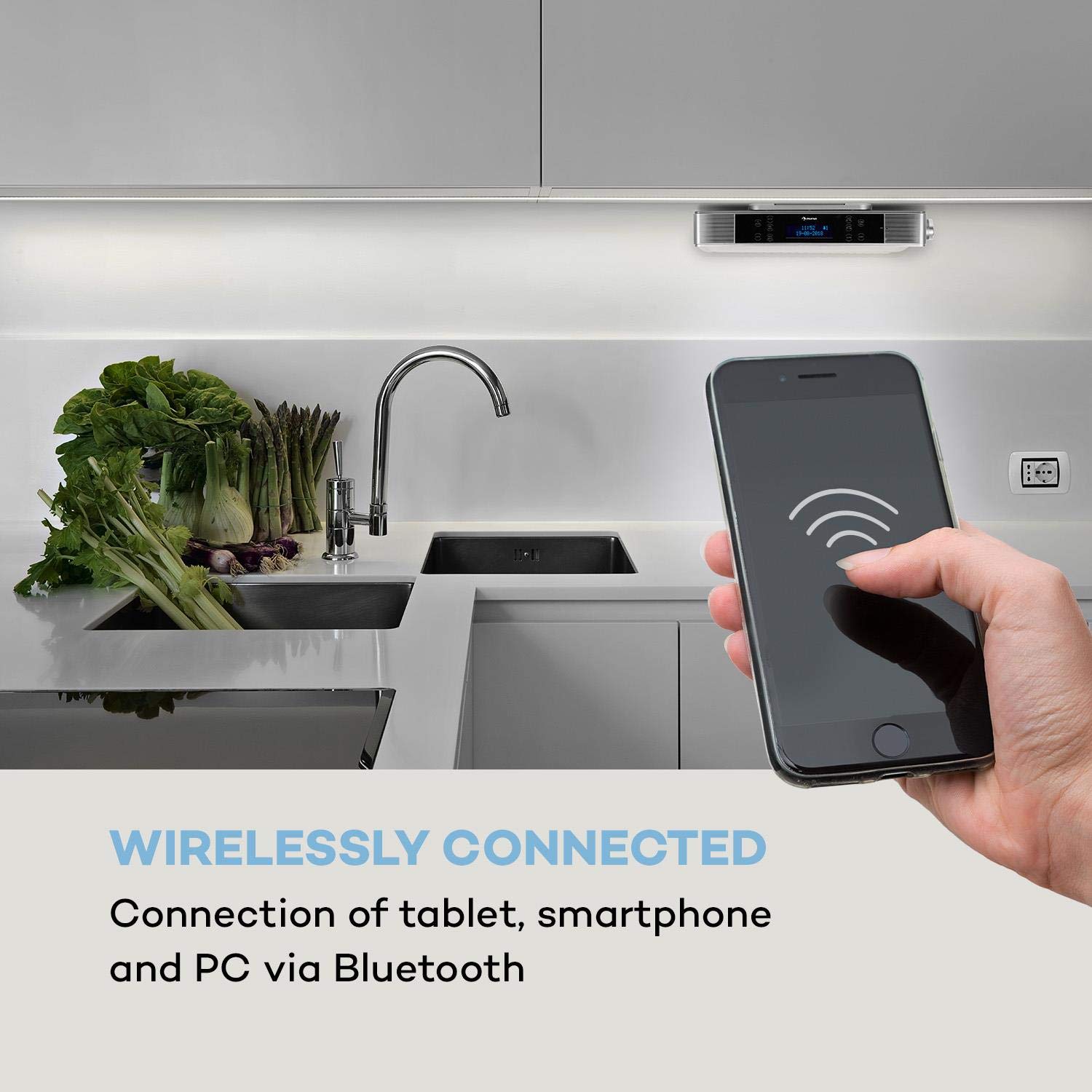 auna-kr-140-unterbau-k-chenradio-dab-ukw-bluetooth-silber image 4