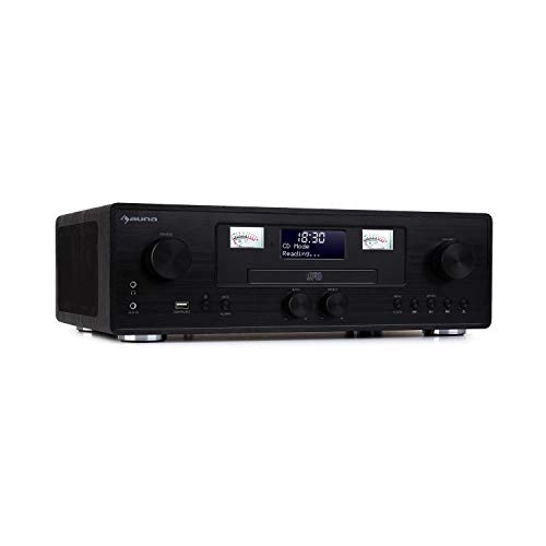 auna-northfork-retro-radio-mit-cd-player-mp3-bluetooth-dab-ukw-wireless-charging image 2