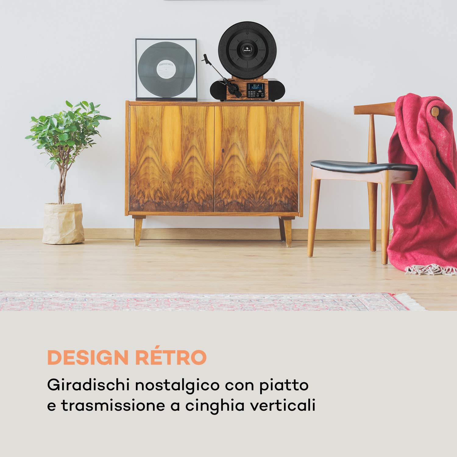auna-verticalo-retro-plattenspieler-vertikal-vinyl-turntable-mit-bluetooth-dab image 2