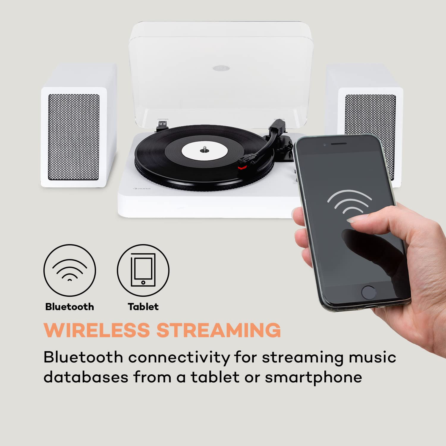 auna-tt-play-se-bluetooth-plattenspieler-mit-lautsprechern-wei-33-45-78-u-min image 4